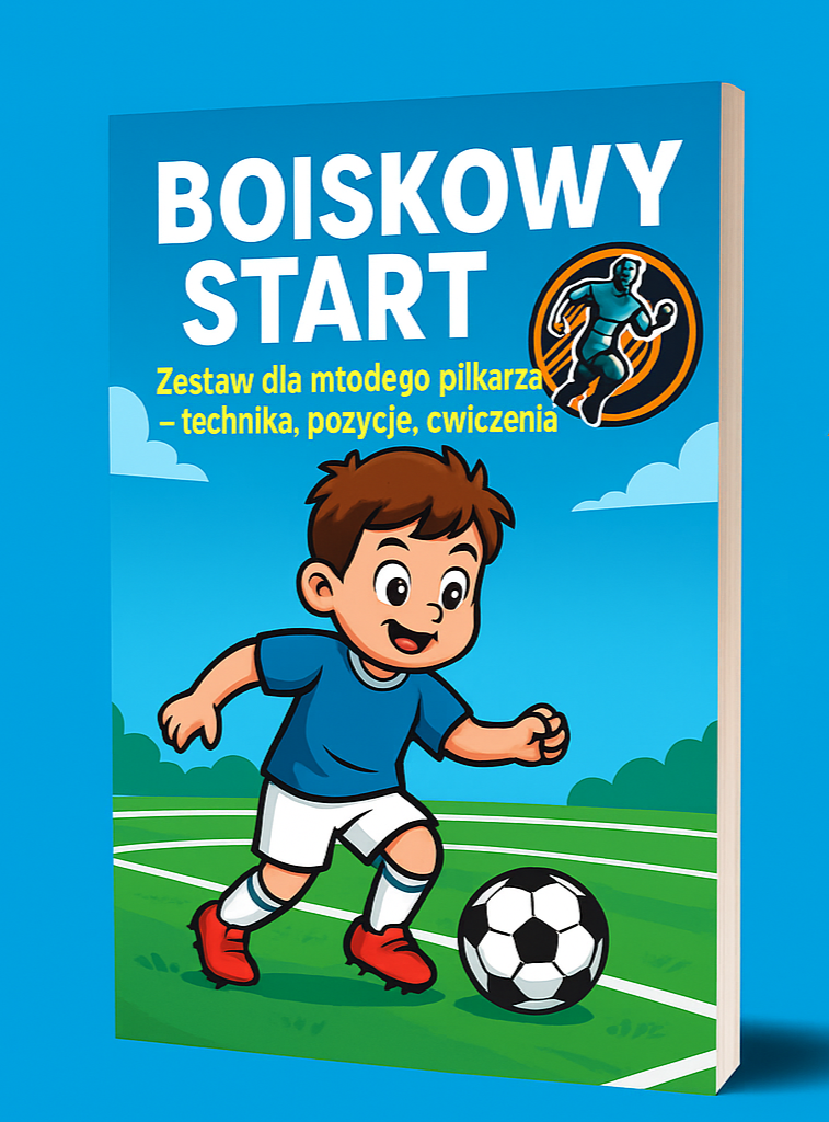 BOISKOWY START Zestaw dla młodego piłkarza - technika, pozycje ćwiczenia.